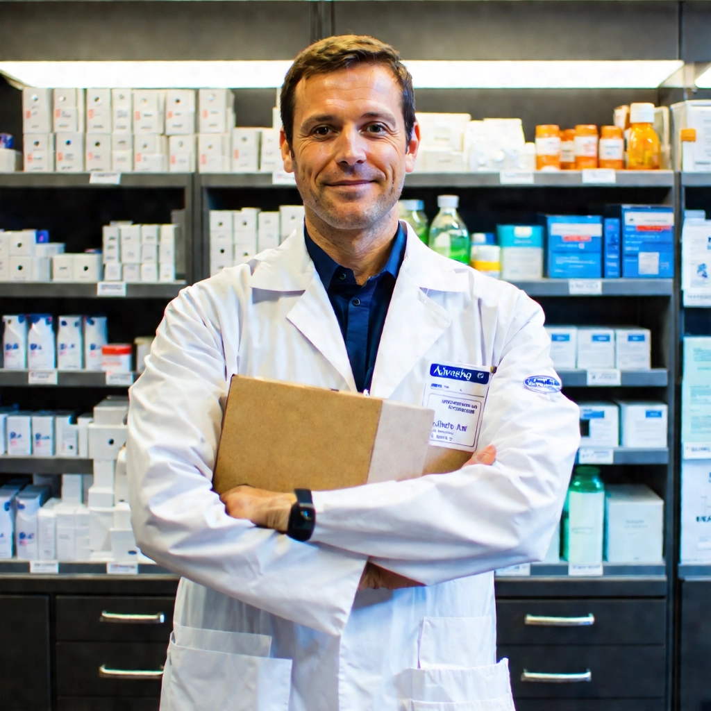 Repartidor farmacéutico